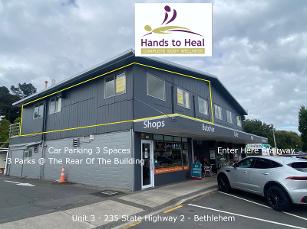 hands to heal massage therapy 235 State Highway 2, Bethlehem, Tauranga City, 3110
