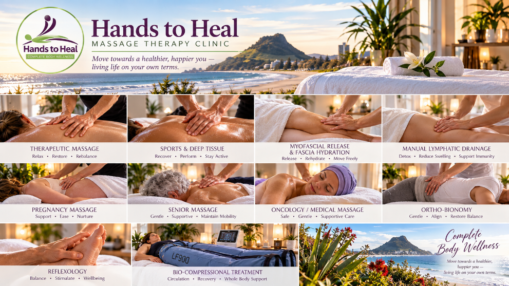hands to heal massage therapy - tauranga wellness centre
